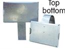 Metalskilt "top bottom" - Hartving