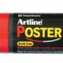 Artline Poster Marker 20mm red