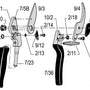 Felco 10 rullegreb venstre